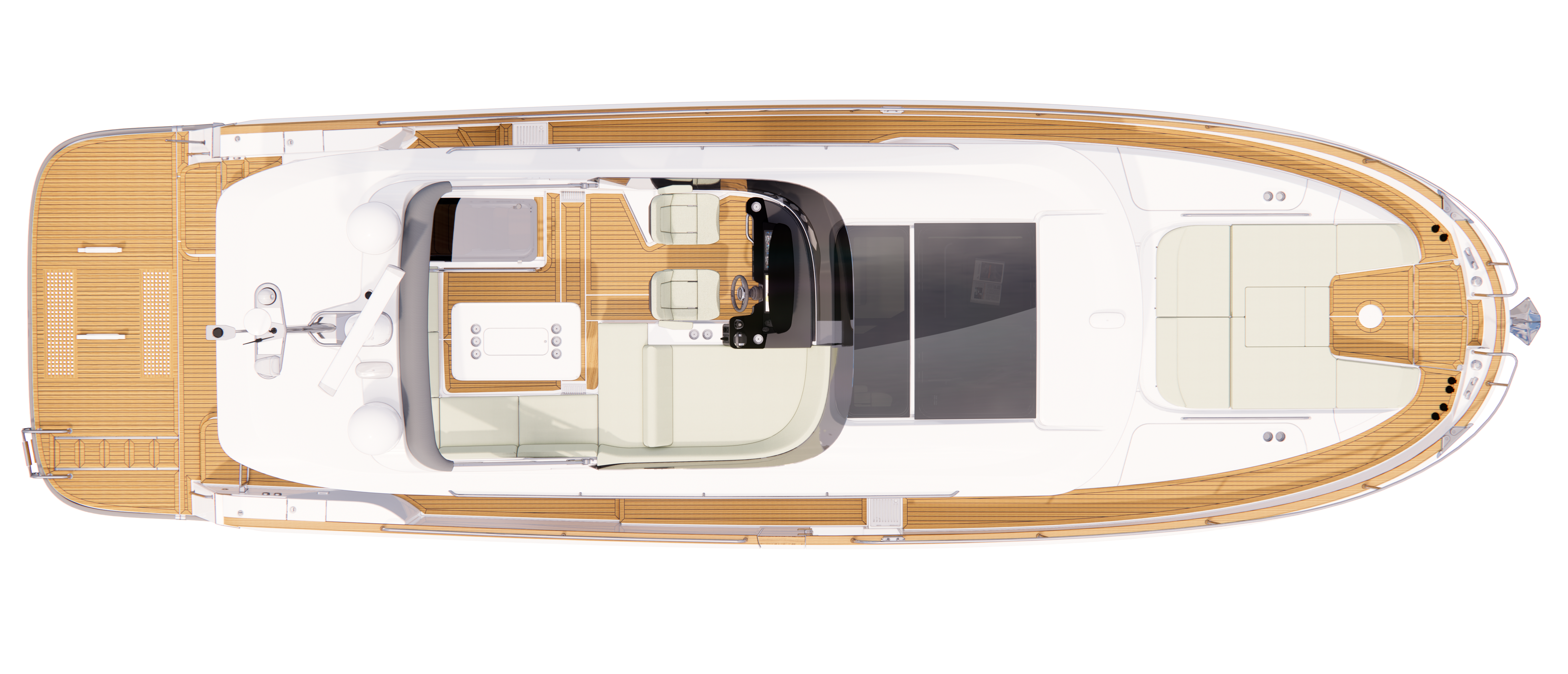 N465C Top View Flybridge