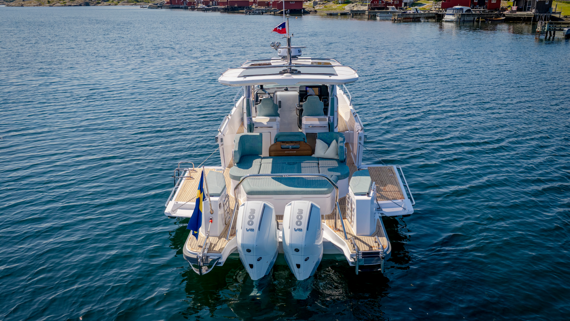 Nimbus Boats Sport Tender 35 Gallery Aft Deck And Helm Kopi