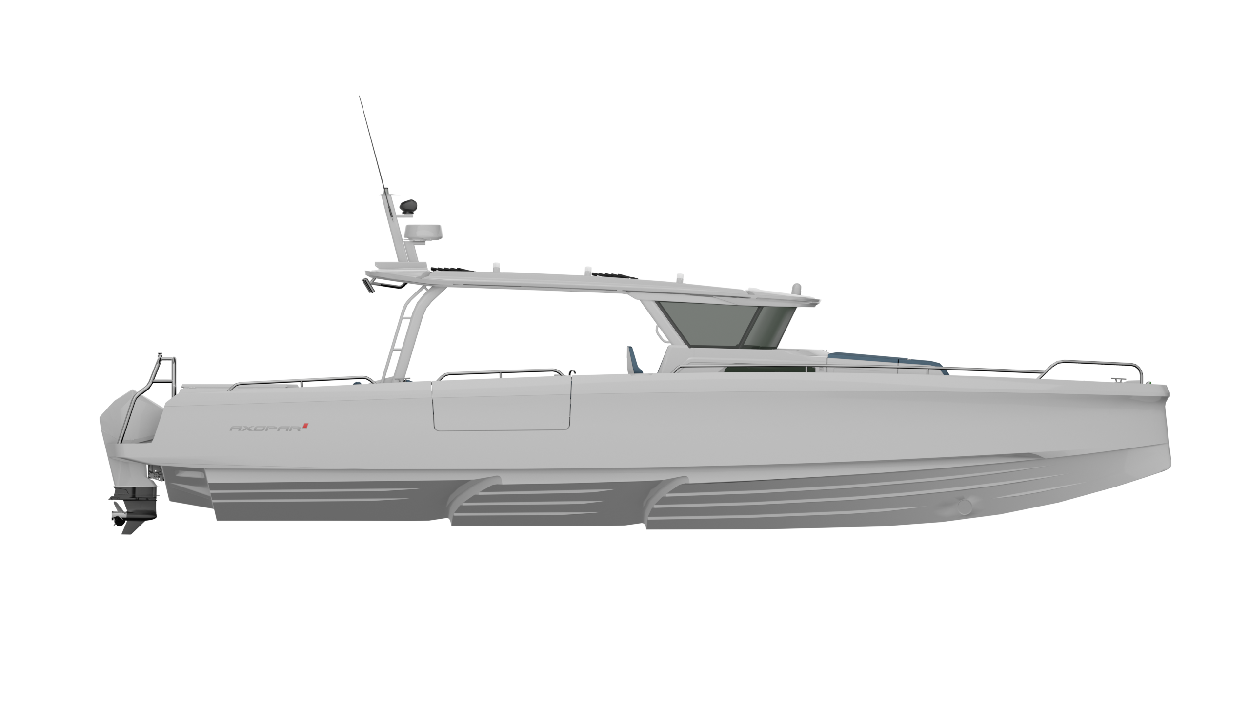 Axopar 45 Cross Top MY2024 Petrol Upholstery 1